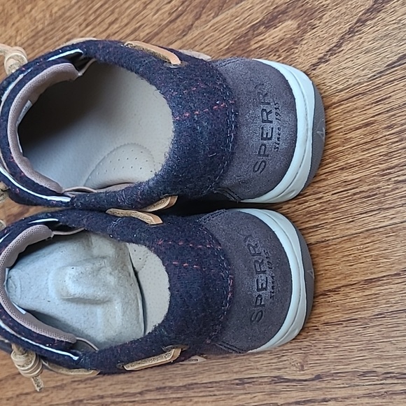 Sperry Songfish Dark Brown Suede Topsiders - Size 6 - Picture 6 of 12